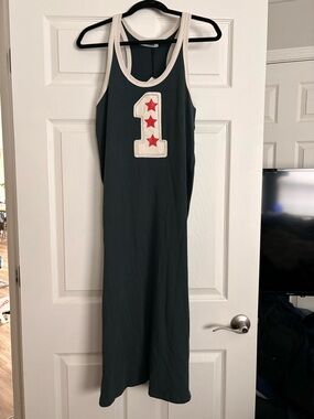 Daydreamer Black Tank with Cream Trim